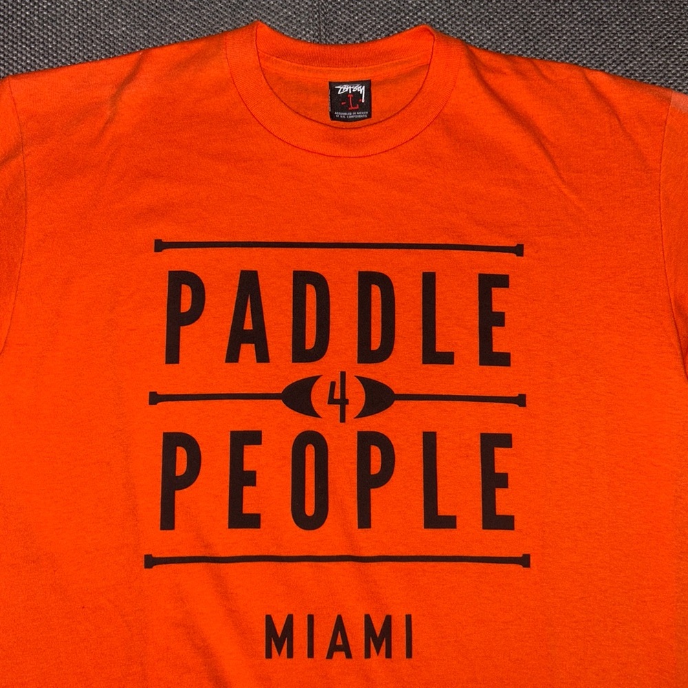 Rare Y2K Stussy Miami Official Surf Skate Promo T Shirt - Picture 5 of 7